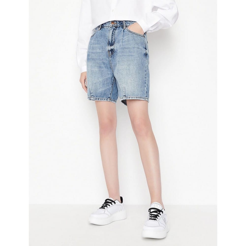 Bermuda donna di jeans Armani exchange