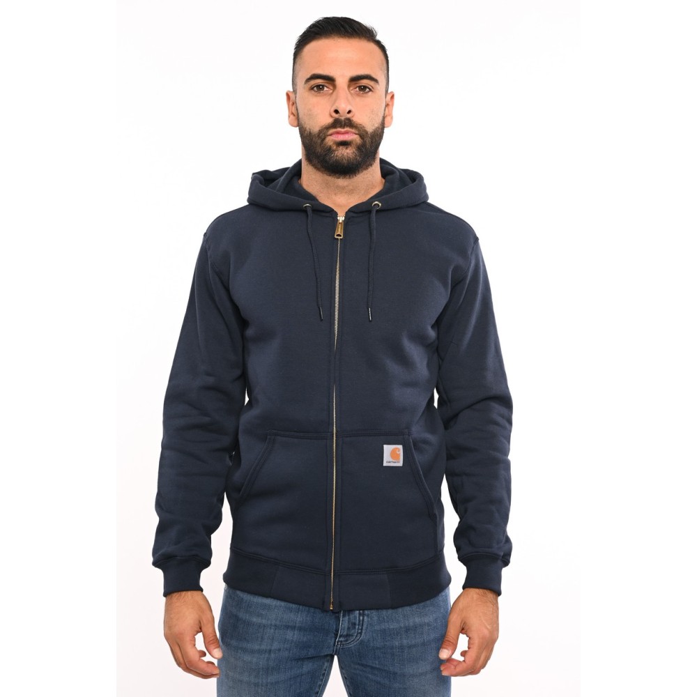 Felpa uomo Carhartt zip e cappuccio