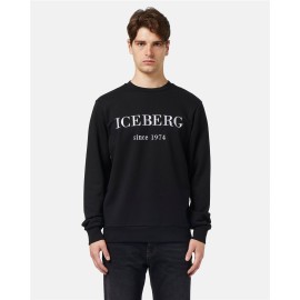 Felpa uomo con ricamo Iceberg