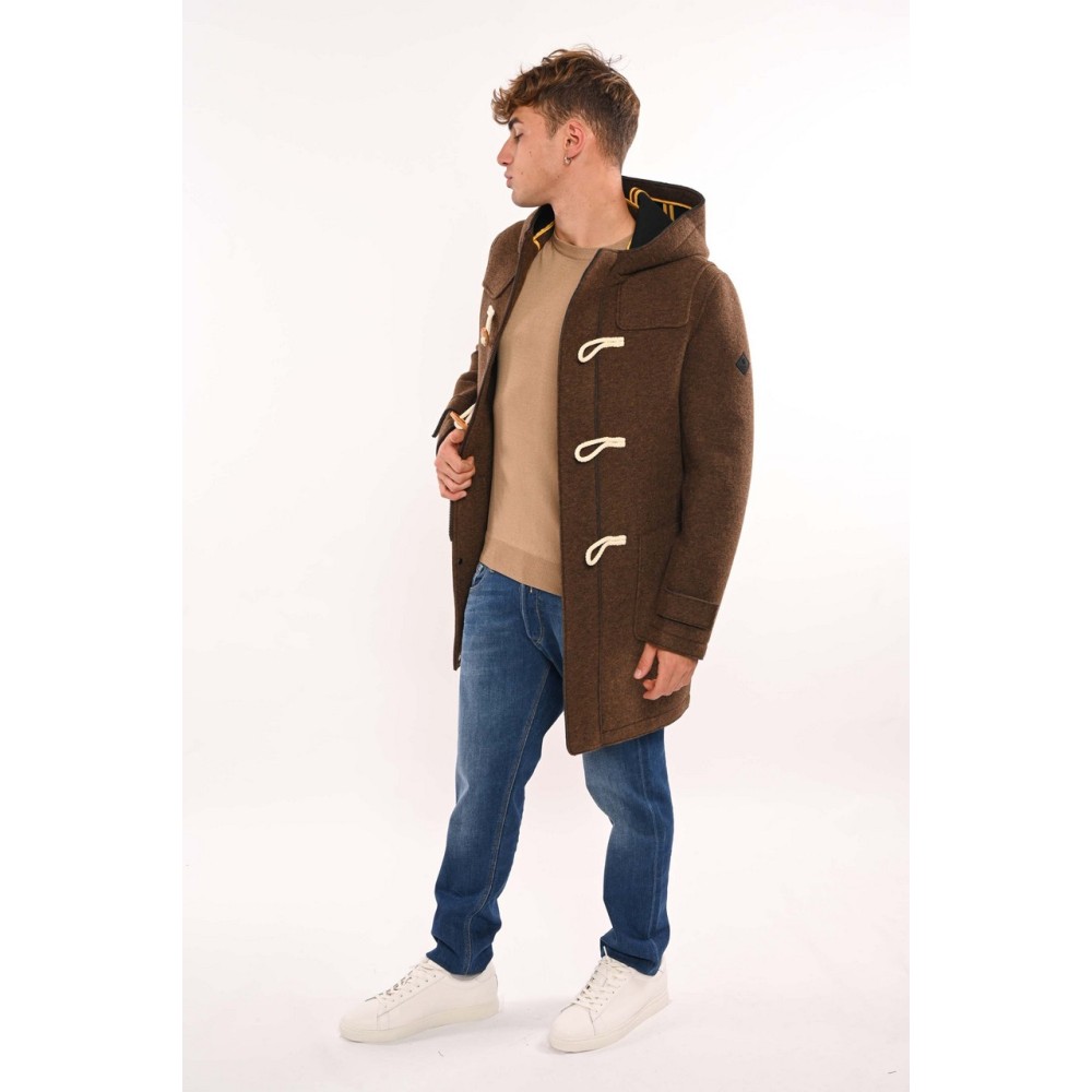 Bottoni Alamari Ecopelle per Abbigliamento Montgomery Cappotto