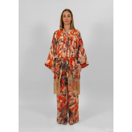 Kimono donna a fantasia Dixie