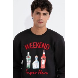 Felpa Superculture Weekend super hero