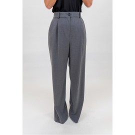 Pantalone a palazzo tinta unita
