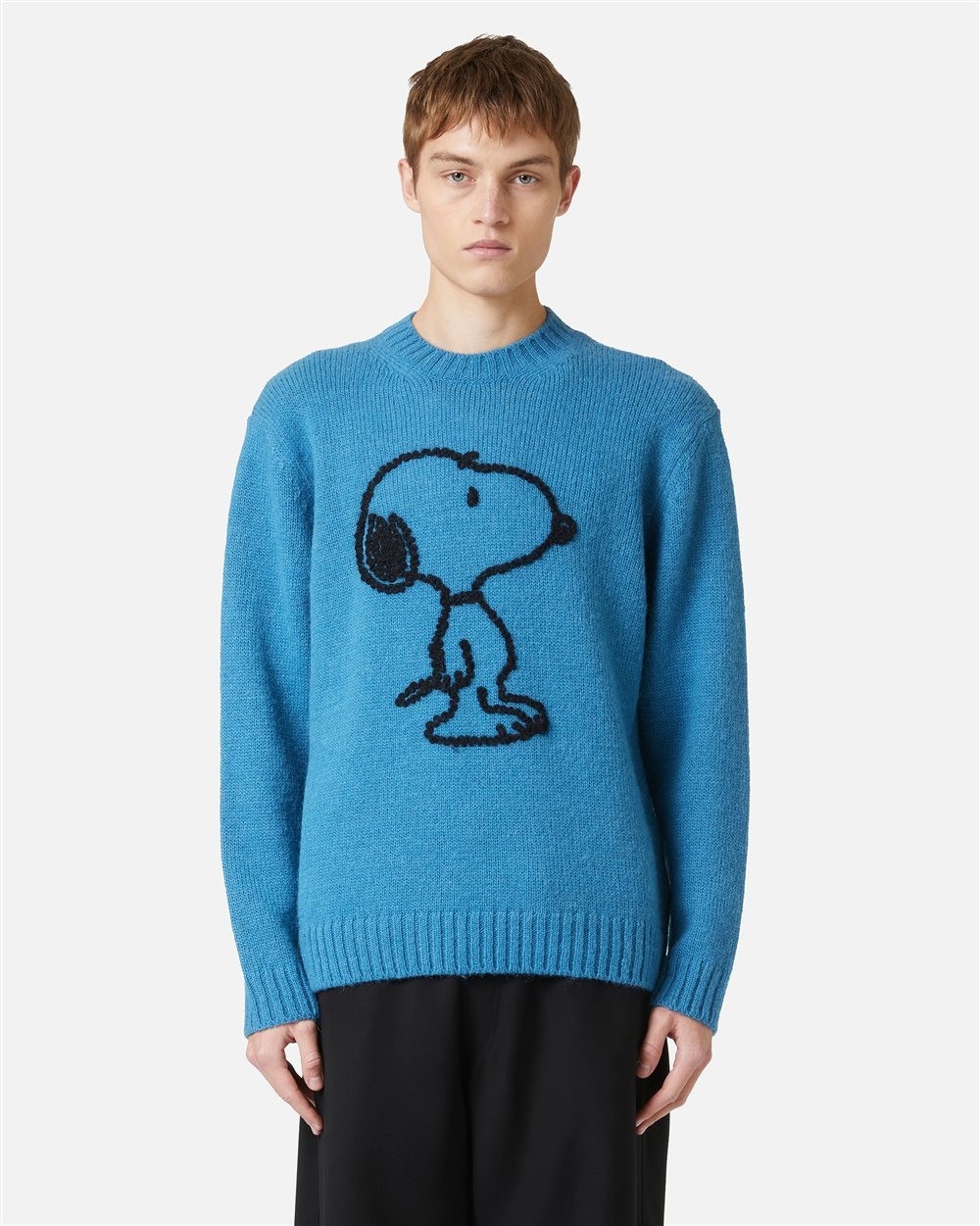 Iceberg Snoopy crew neck sweater