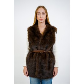 Gilet donna in pelliccia Dixie
