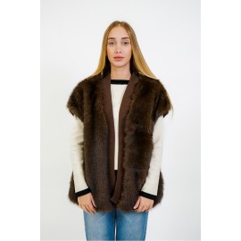 Gilet donna in pelliccia Dixie