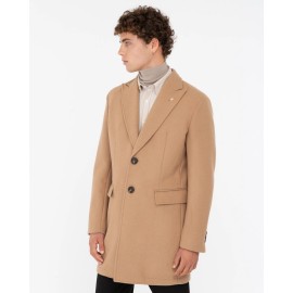 Cappotto in panno tinta unita Manuel Ritz